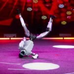 Staff needed to restrain a dancing humanoid robotic after it went wild at a California restaurant