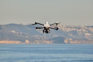 A former Thiel fellow’s startup simply launched a drone it says can change police helicopters