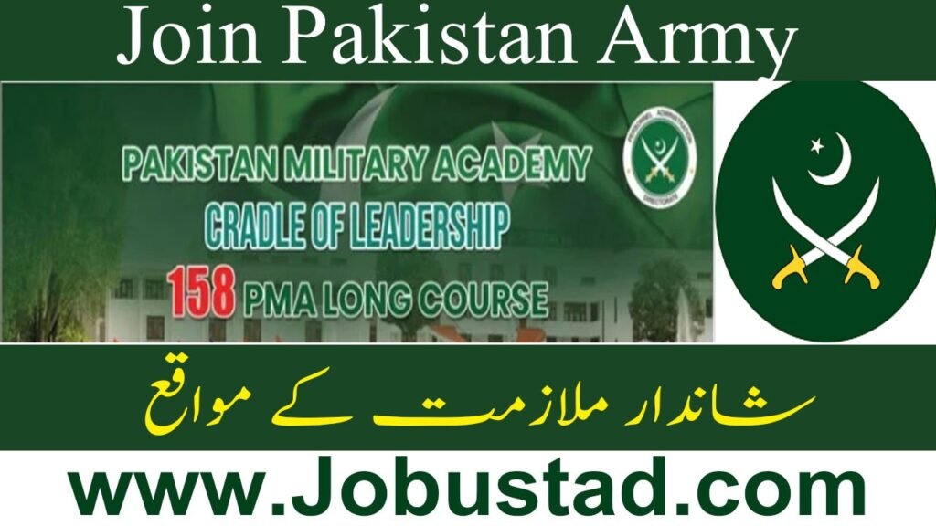 Pak Military 158 PMA Lengthy Course 2026 Registration Open – Be part of Pakistan Army Academy Kakul