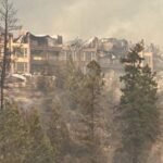 Kelowna man fined K for flying drone throughout 2023 McDougall Creek wildfire