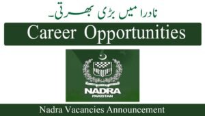 Nationwide Database and Registration Authority NADRA Profession Alternatives March 2026 Commercial