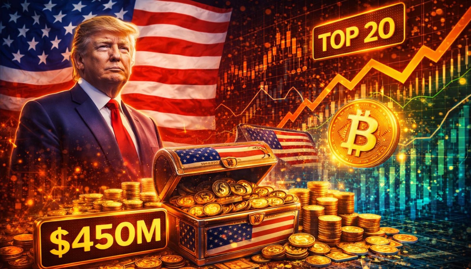 Trump-Backed American Bitcoin Accumulates 0M BTC, Enters High 20 Treasury Holders