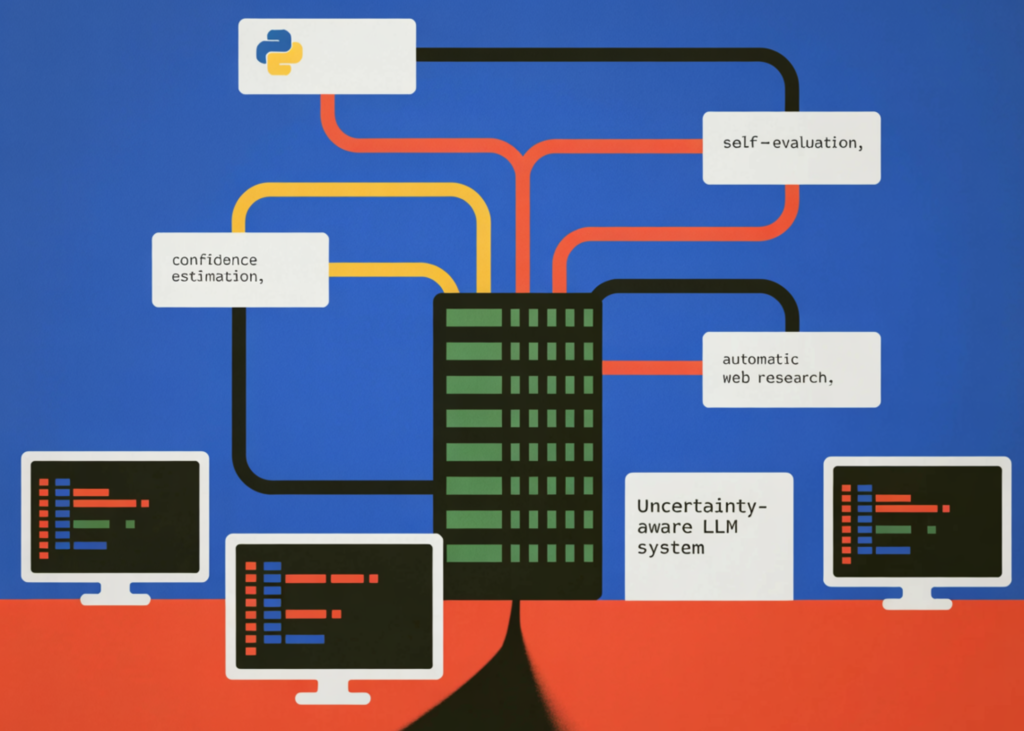 A Coding Implementation to Construct an Uncertainty-Conscious LLM System with Confidence Estimation, Self-Analysis, and Computerized Internet Analysis