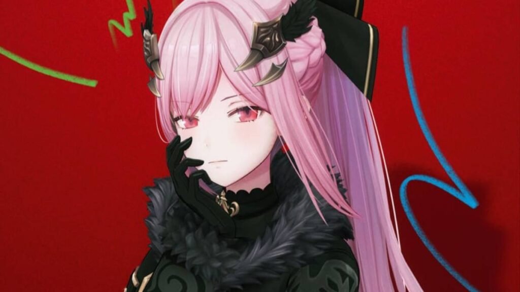 Hololive Vtuber Calliope Carry out at Apple fiftieth Anniversary in Japan