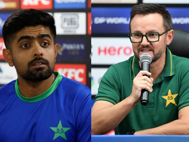 Babar moved down the order in T20 World Cup recreation in opposition to Namibia for scoring slowly, says Mike Hesson