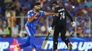 India’s Arshdeep fined for throwing ball at NZ’s Mitchell in T20 World Cup closing