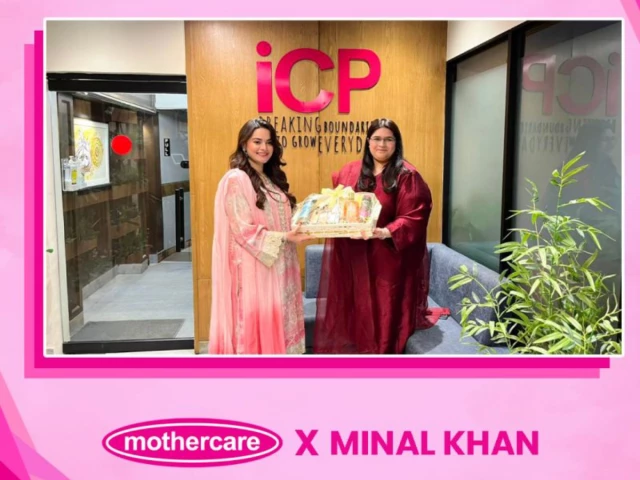 Minal Khan introduced as new ambassador for Mothercare Pakistan