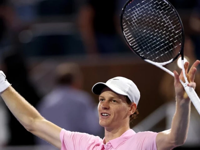 Sinner books Miami Open ultimate with Lehecka