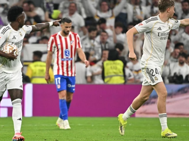 Actual Madrid down Atletico in derby