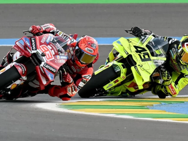 Marquez ambushed Di Giannantonio to win Brazil dash