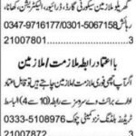 Receptionist & Chowkidar Jobs 2026 in Islamabad 2026 Job Commercial Pakistan