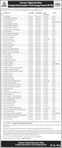 Punjab Data Expertise Board PITB Jobs 2026 2026 Job Commercial Pakistan