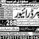 Dumper Driver & HTV Driver Jobs 2026 in Saudi Arabia 2026 Job Commercial Pakistan